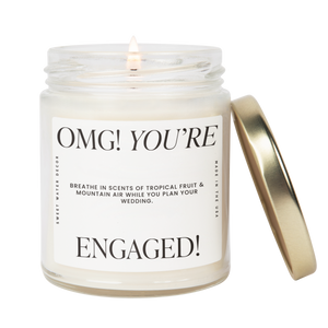 OMG YOU'RE ENGAGED CANDLE