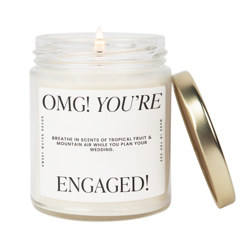 OMG YOU'RE ENGAGED CANDLE
