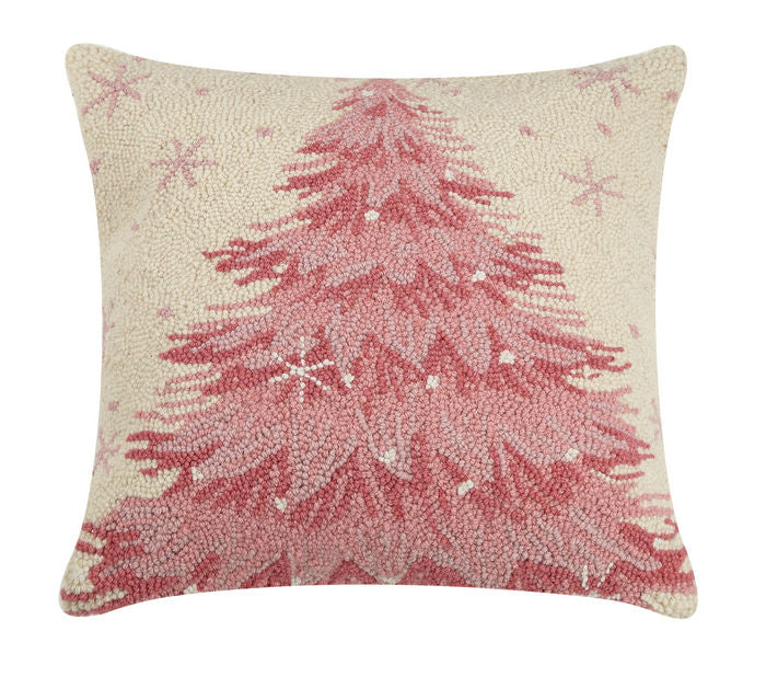 PINK TREE PILLOW