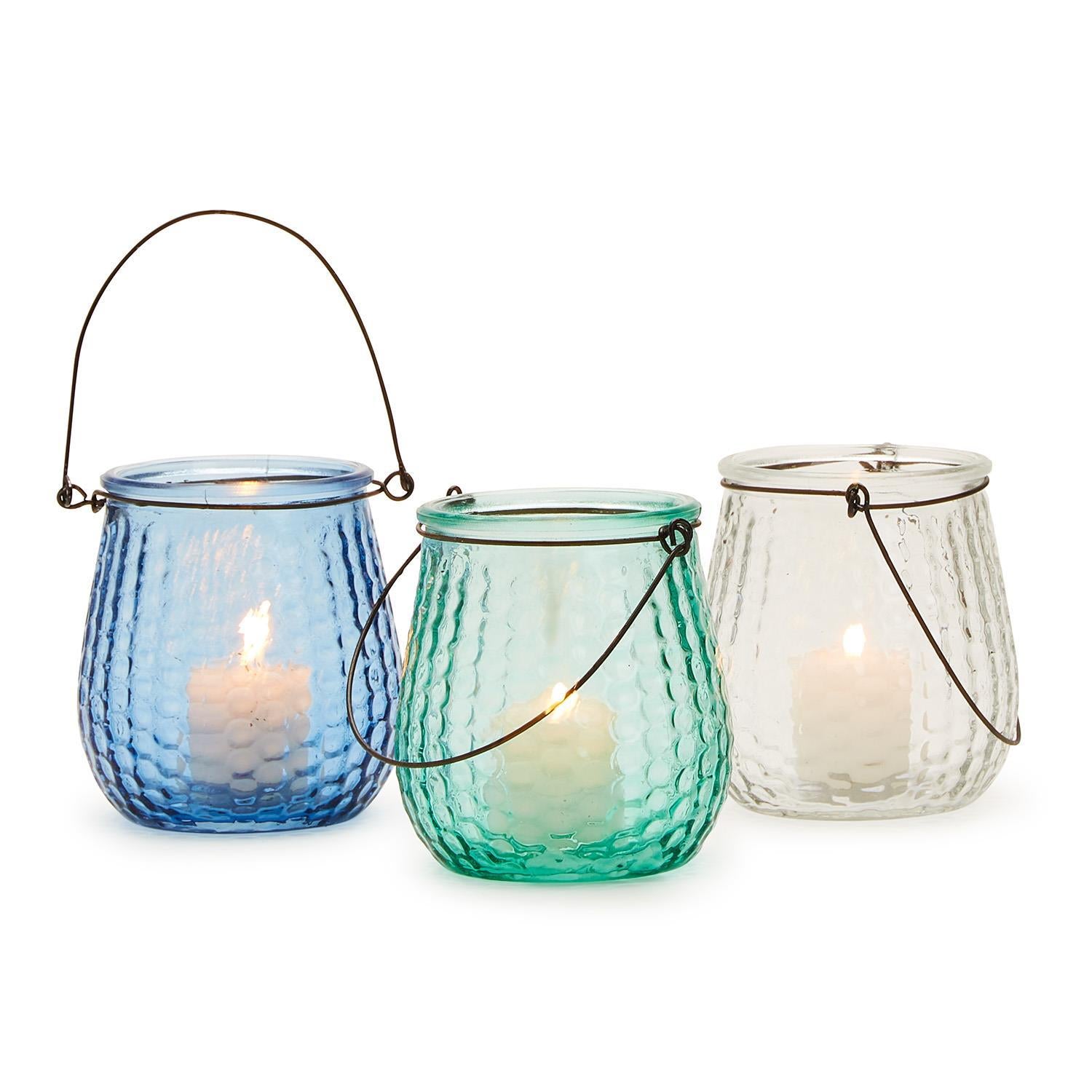 HANGING LANTERN-BLUE