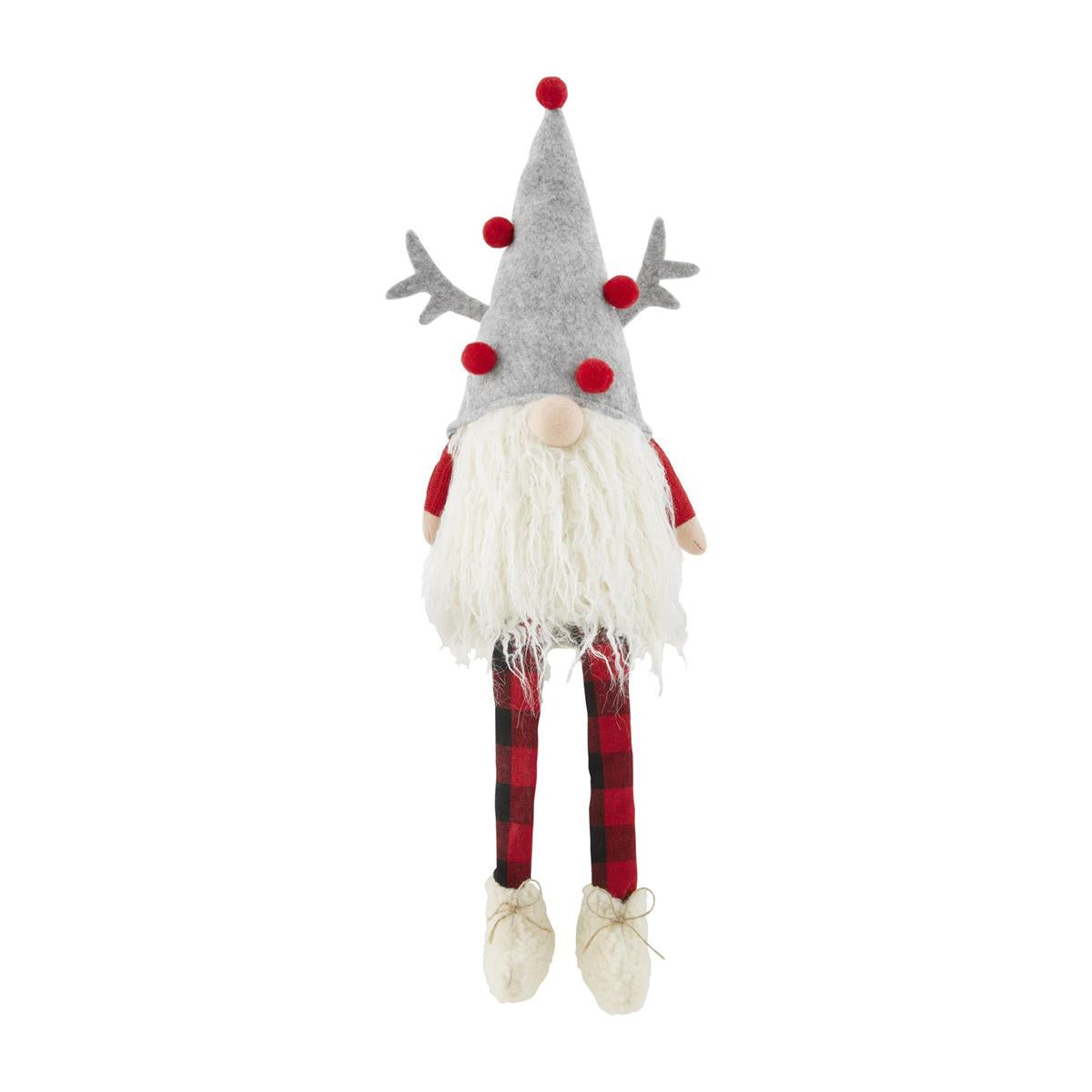 reindeer dangle leg gnome