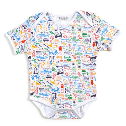 CAPE COD PRINT ONSIE