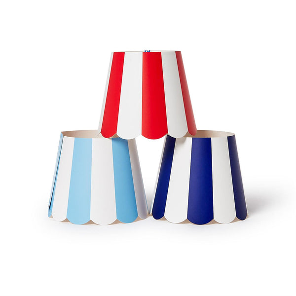BLUE PAPER SHADE