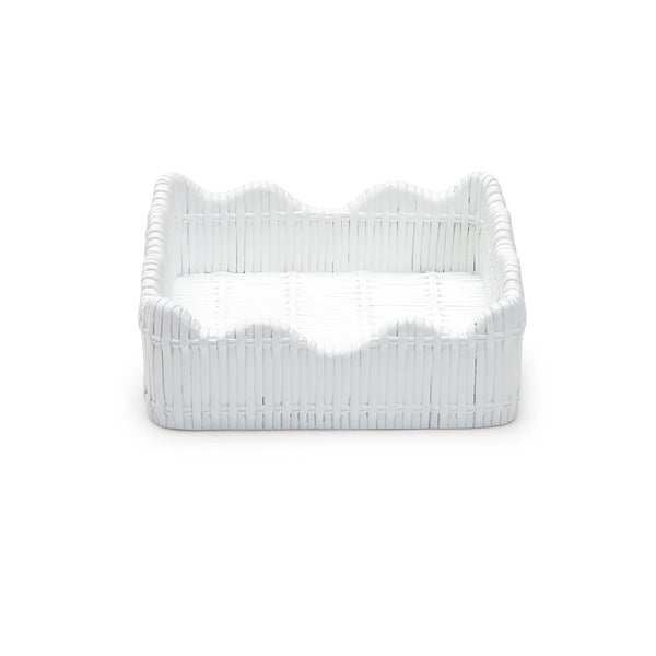 scallop napkin holder