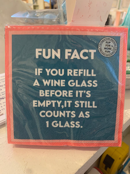 REFILL WINE/WINNER NAPKINS
