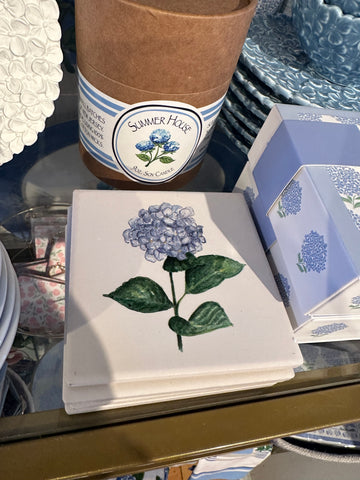 hydrangea coaster