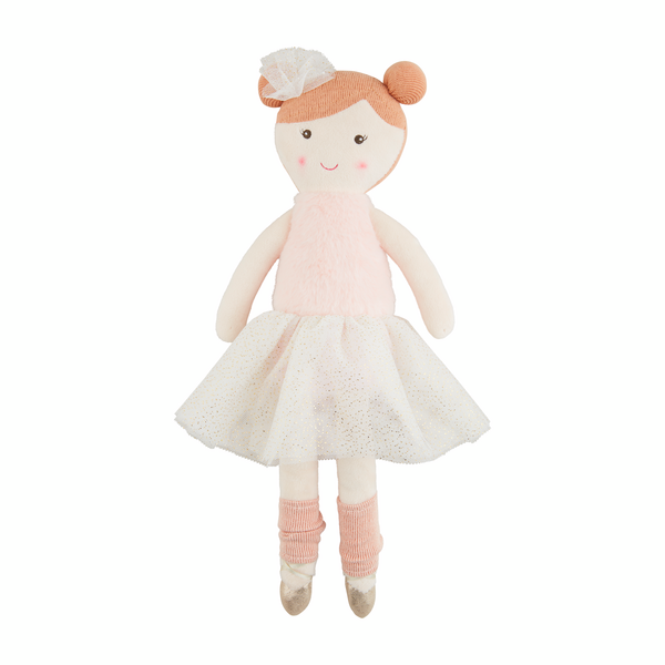 orange ballerina doll