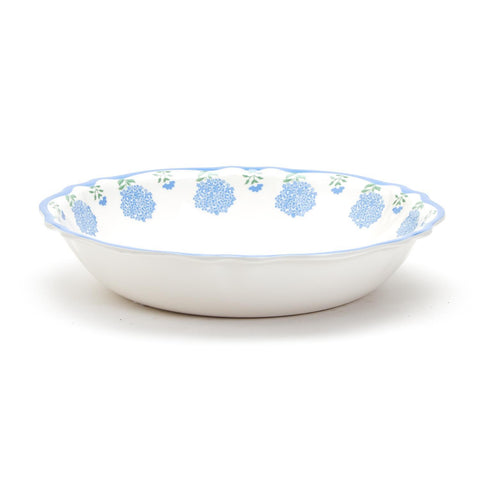 hydrangea melamine bowl