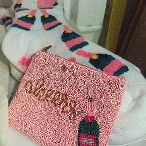 CHAMPAGNE SLIPPER SOCKS