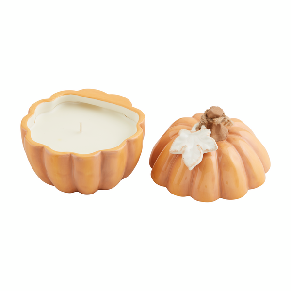 ORANGE PUMPKIN CANDLE