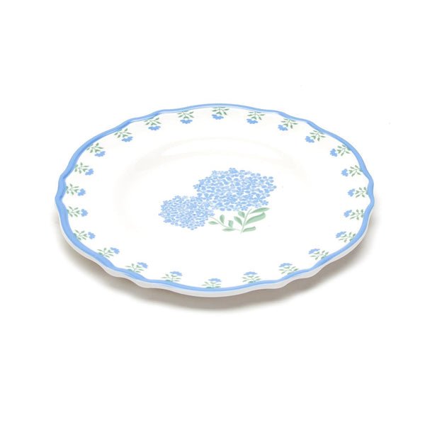 hydrangea salad plate