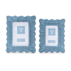 blue wicker frame-4x6