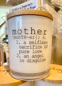 DEFINITION OF A MOTHER CANDLE-PROSECCO FIZZ