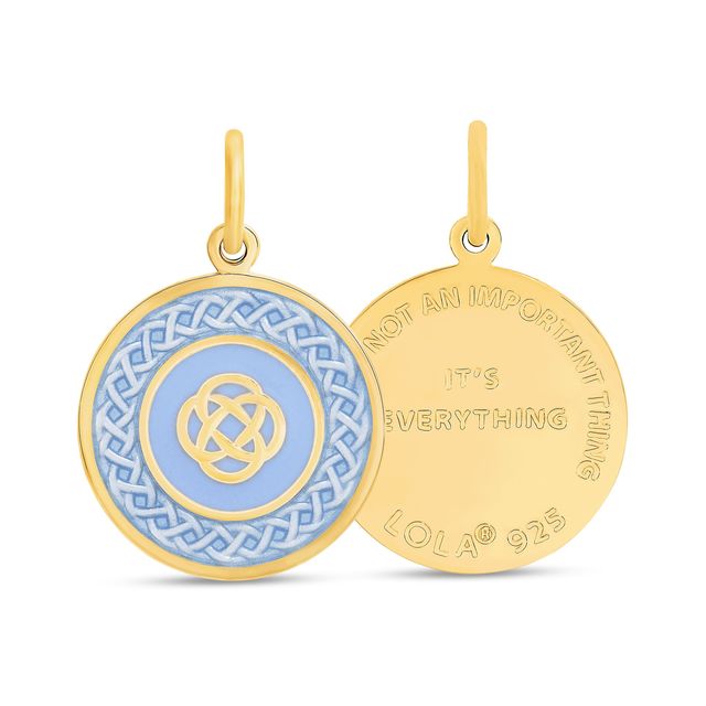 FAMILY KNOT, LAVENDER ALL GOLD SM