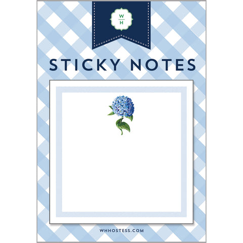 HYDRANGEA BLOOM STICKY NOTES