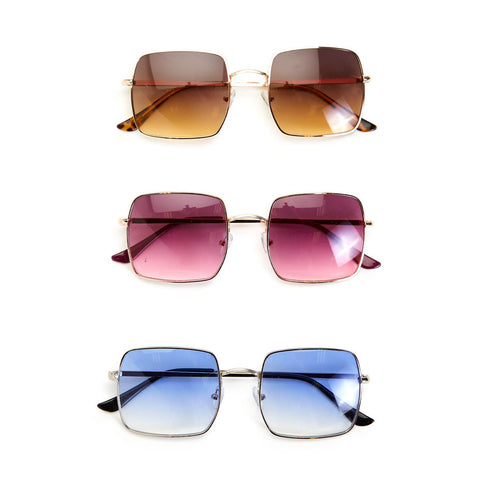 OVERSIZED SQUARE SUNGLASSES