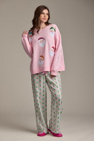 santa sparkle sweatshirt