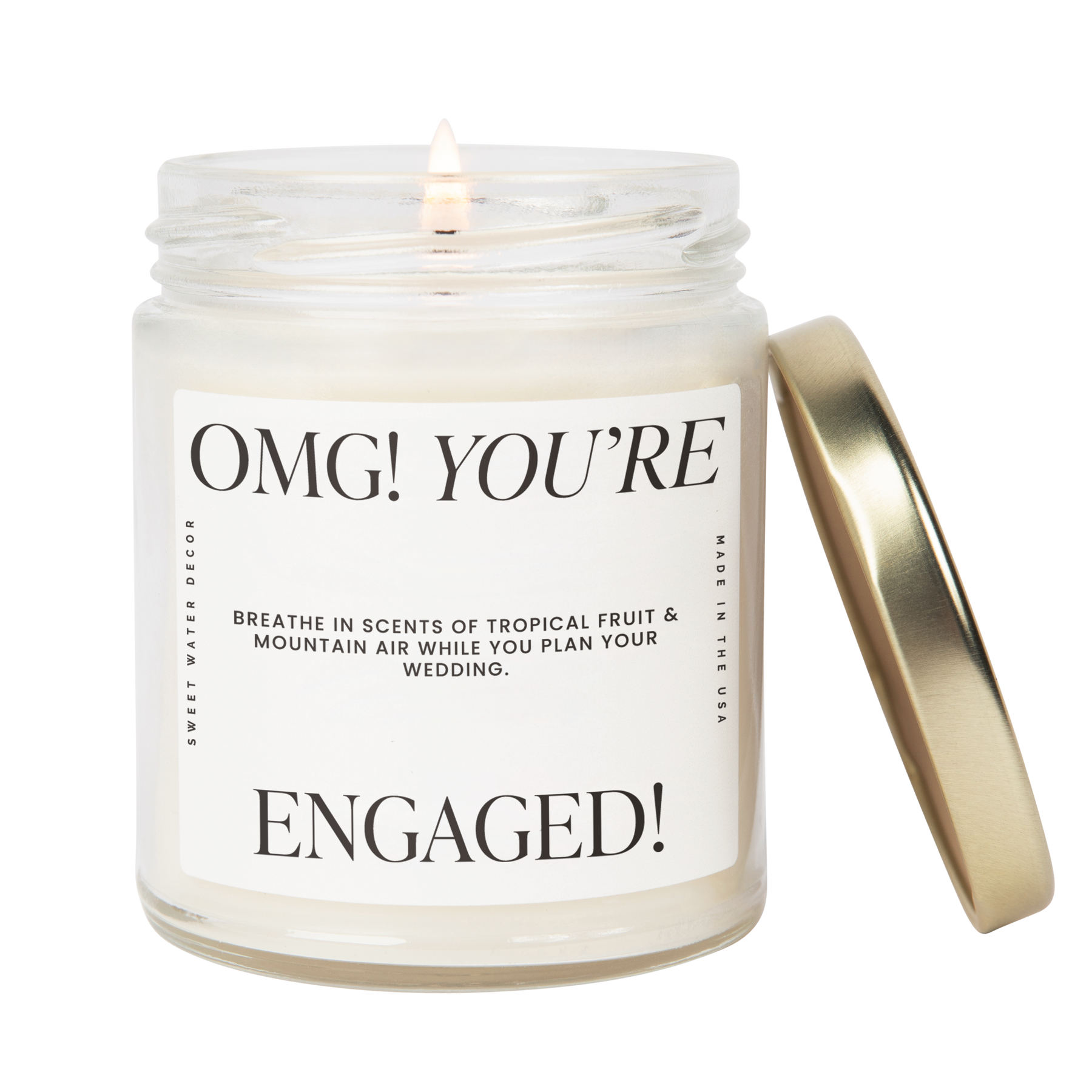 OMG YOU'RE ENGAGED CANDLE