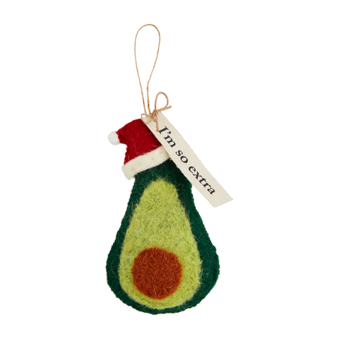 GUAC FELT ORNAMENT