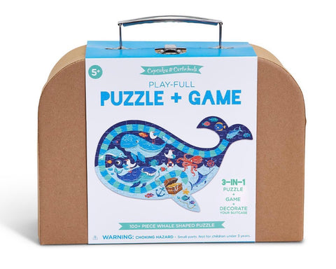 whale shape puzzle