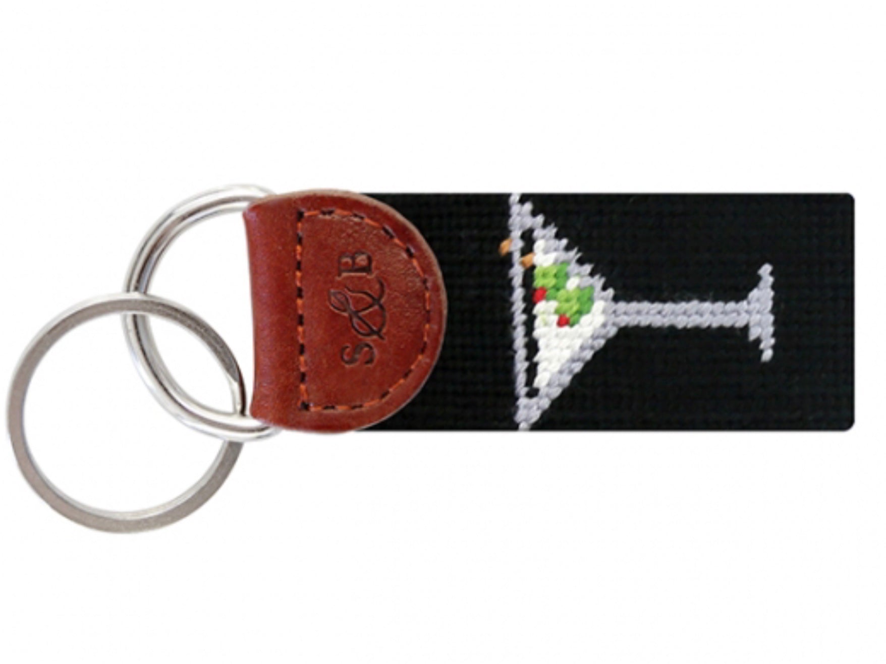 MARTINI GLASS  KEY FOB