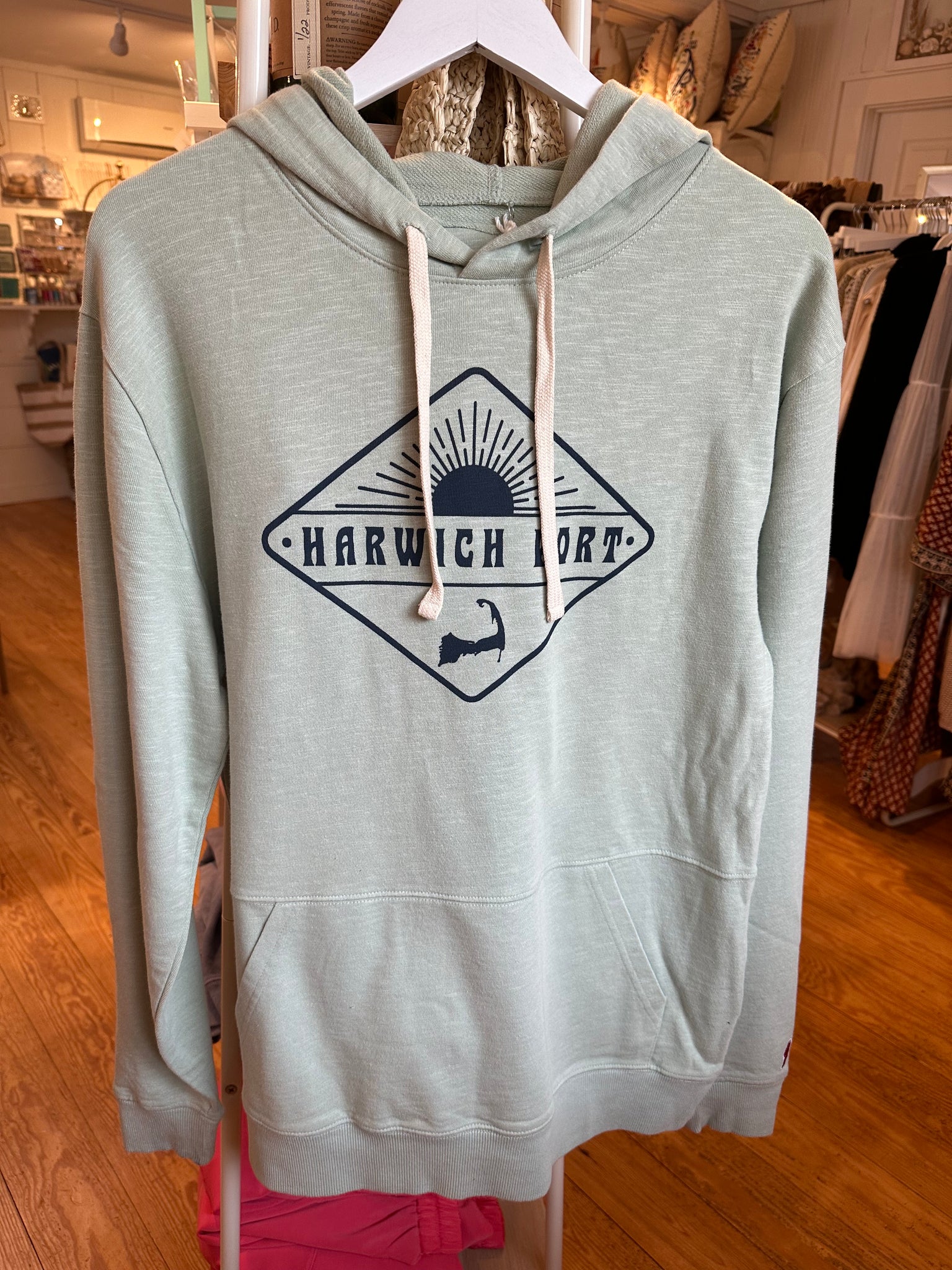 HP WASHED SAGE TERRY HOODIE