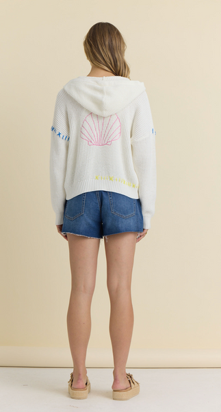 EMROIDERED ZIP UP