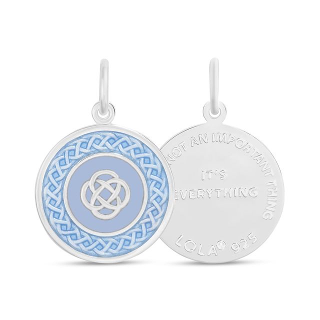 FAMILY KNOT, SILVER,LAVENDER SM