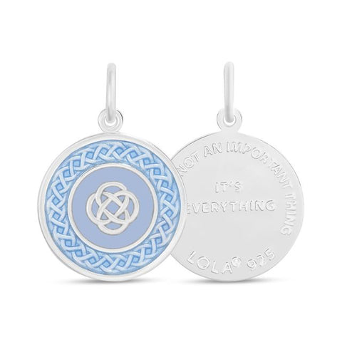 FAMILY KNOT, SILVER,LAVENDER SM