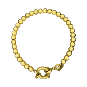 5MM GOLD BALL BRACELET 7.0