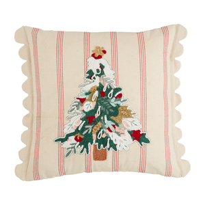 STRIPED TREE PILLOW