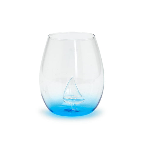 sailboat wine glass