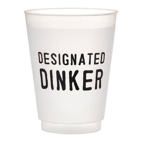 DESIGNATED DINKER FROST CUPS