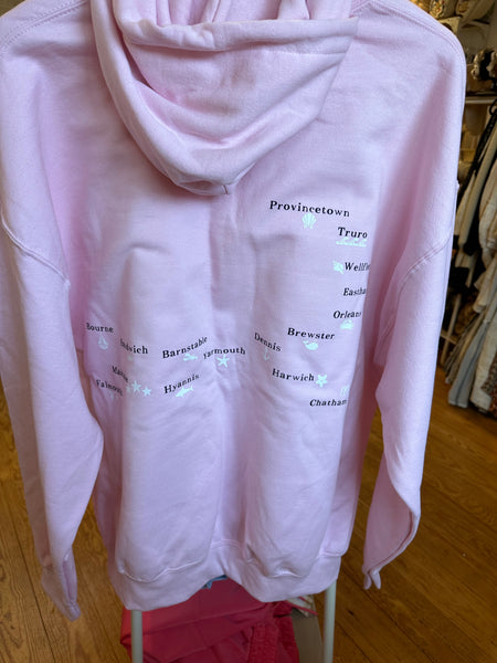 PINK CAPE TOWN HOODIE