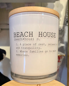 BEACH HOUSE DEFINITION SOY CANDLE-prosecco fizz