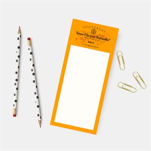 YELLOW LABEL VEUVE NOTEPAD