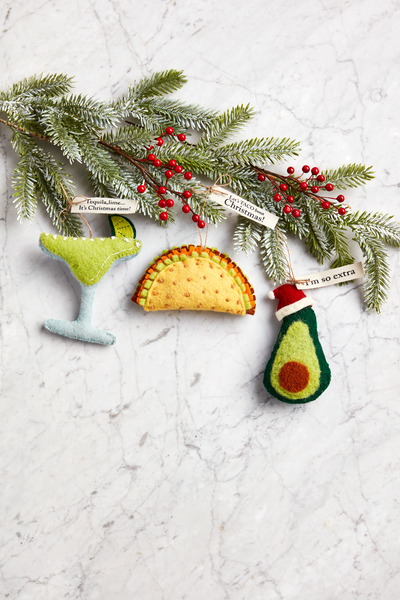 TACO FELT ORNAMENT