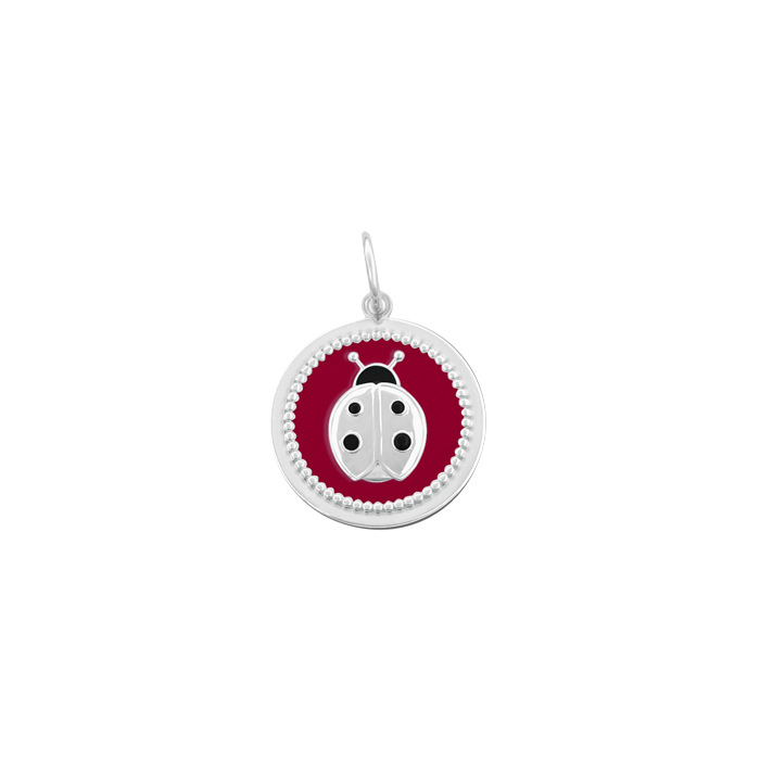 LADY BUG SILVER RUBY,MINI