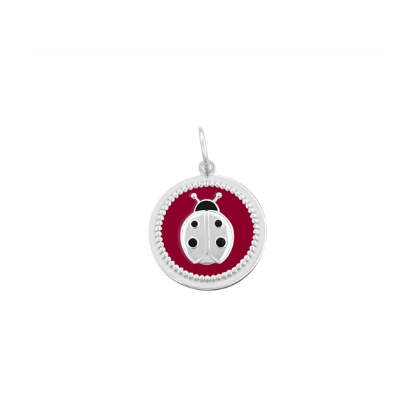 LADY BUG SILVER RUBY,MINI