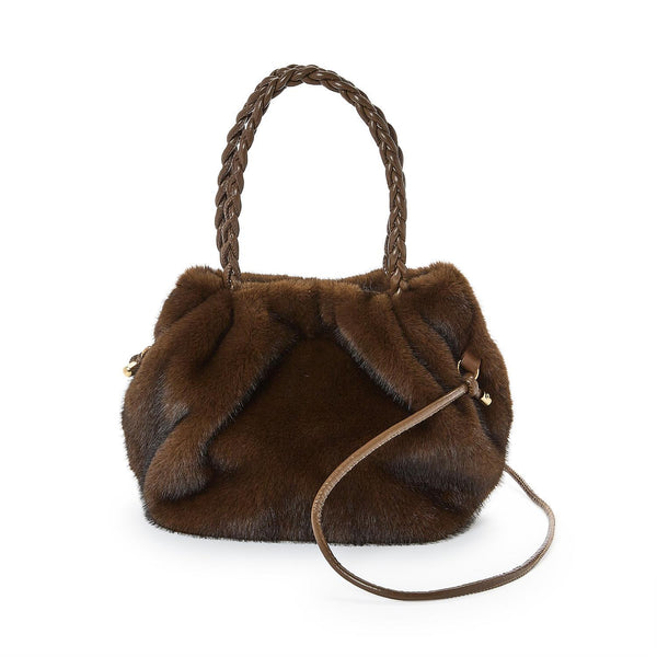 FAUX FUR BAG