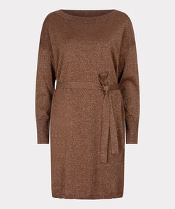 lurex knit dress