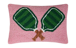 pink pickleball pillow