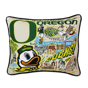 univ of oregon pillow