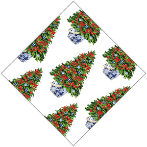 CHRISTMAS TREE NAPKINS