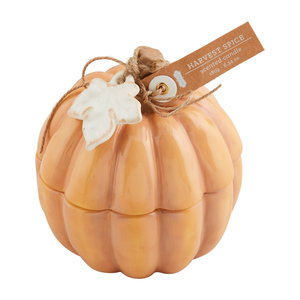 ORANGE PUMPKIN CANDLE