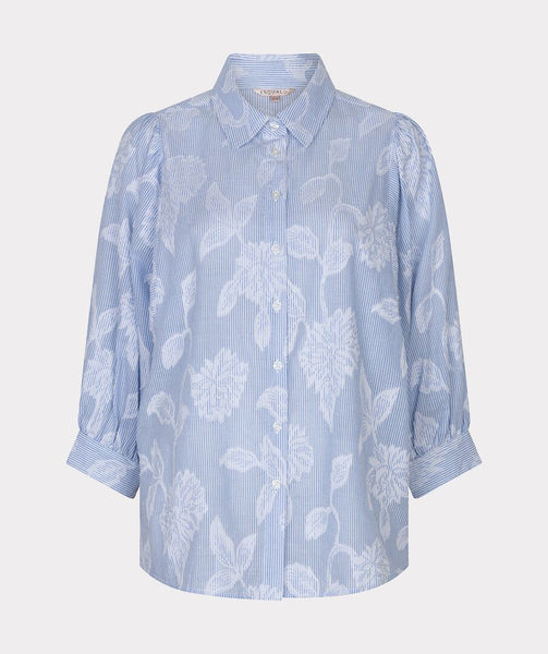 stripe floral shirt