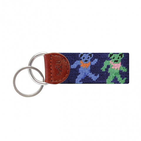 DANCING bear key fob