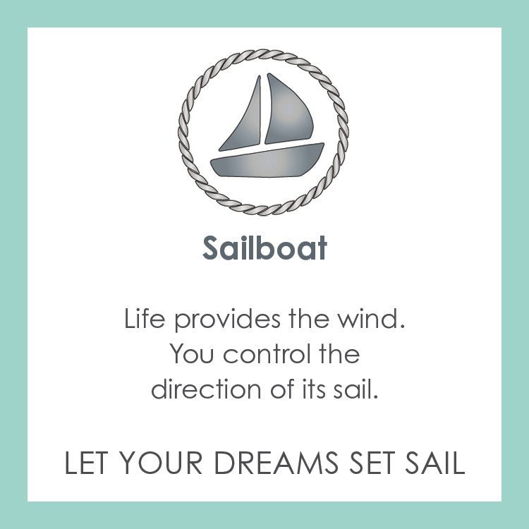 sailboat light blue small