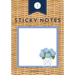 HYDRANGEA STICKY NOTE