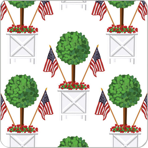 PATRIOTIC PAPER COASTER